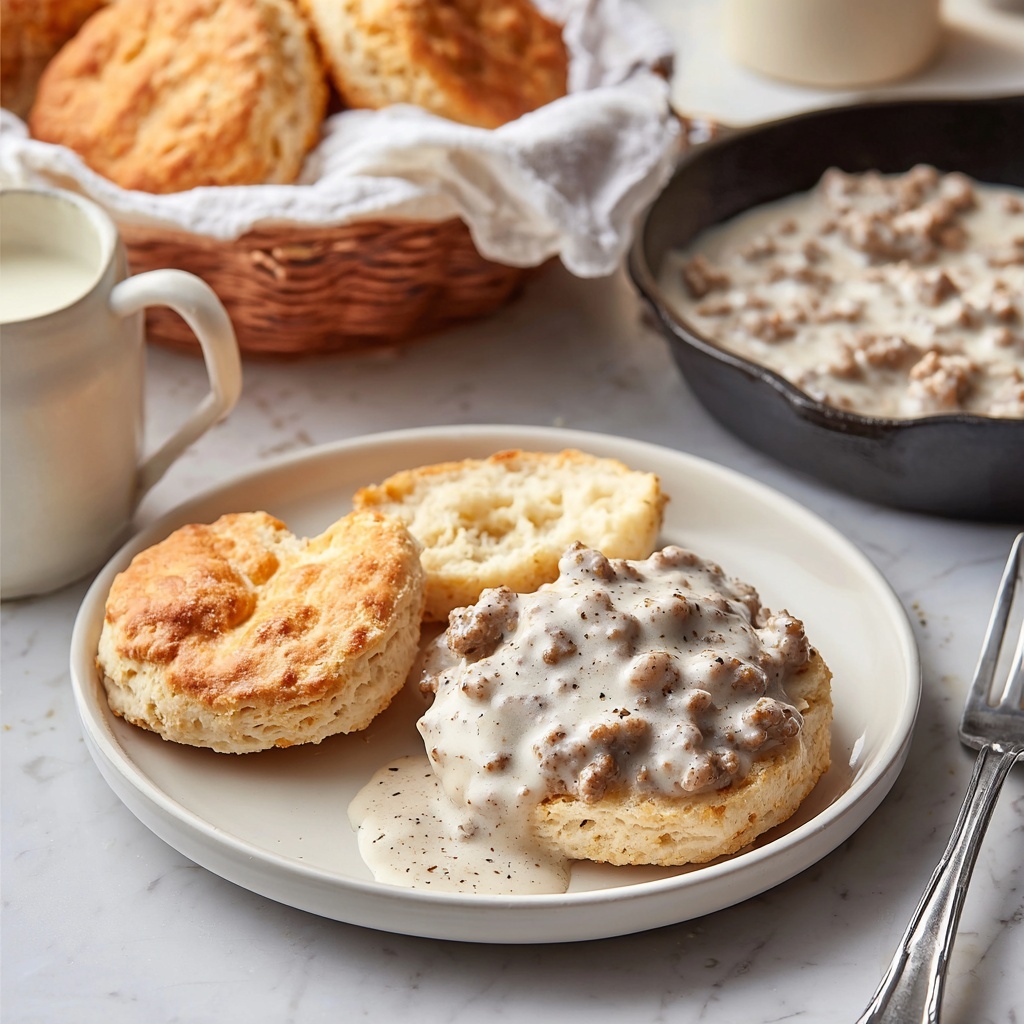 Easy Homemade Sausage Gravy Recipe - Recipe Image