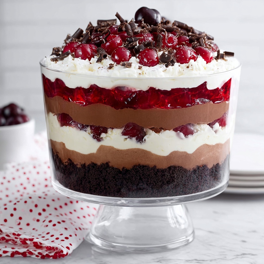 Black Forest Trifle Recipe - Recipe Image