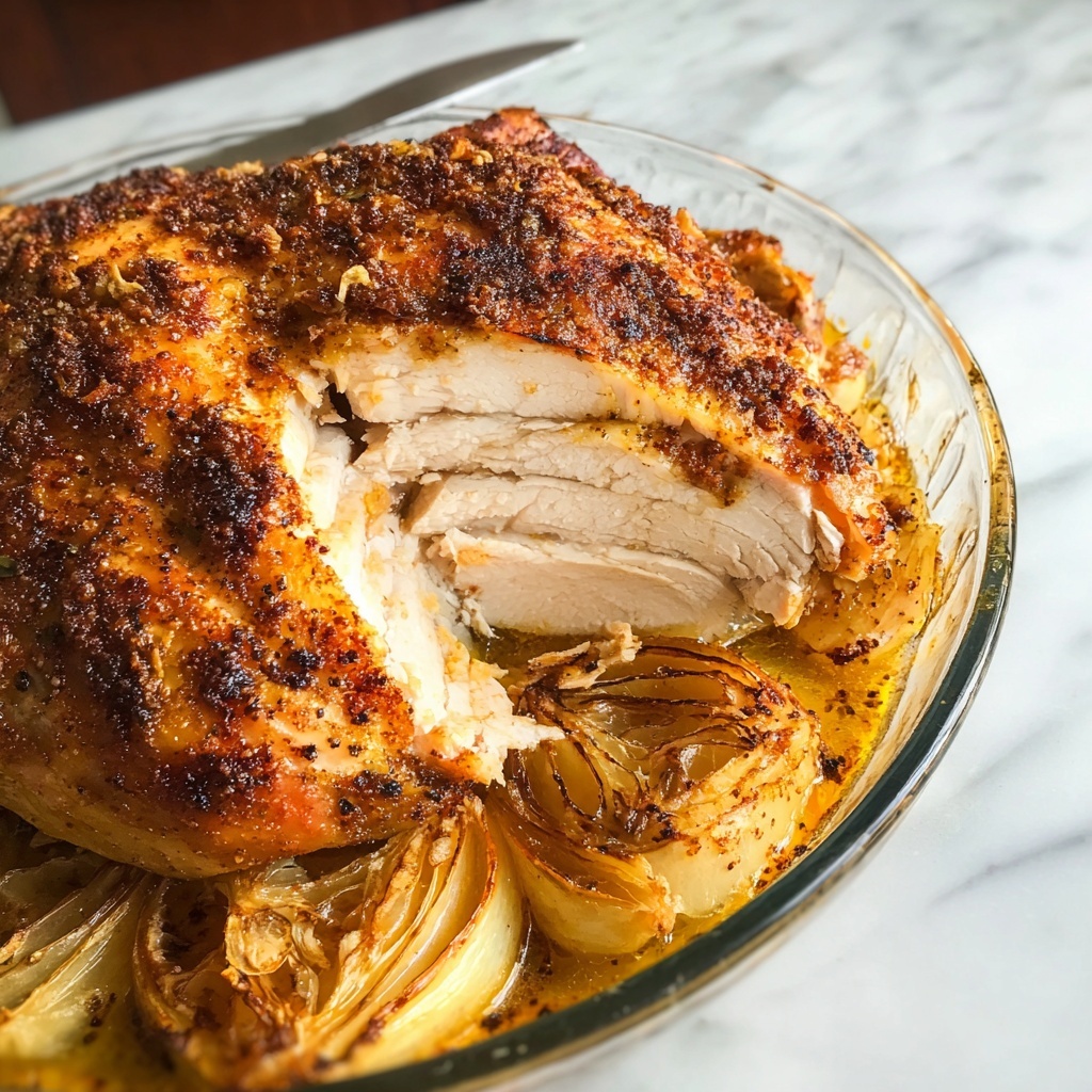 Herb-Seasoned Roasted Turkey Breast Recipe - Recipe Image