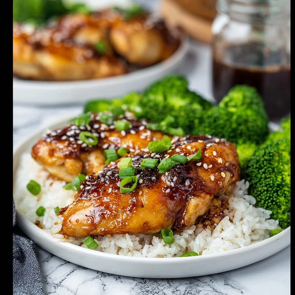 Baked Teriyaki Chicken Thighs Recipe - Recipe Image