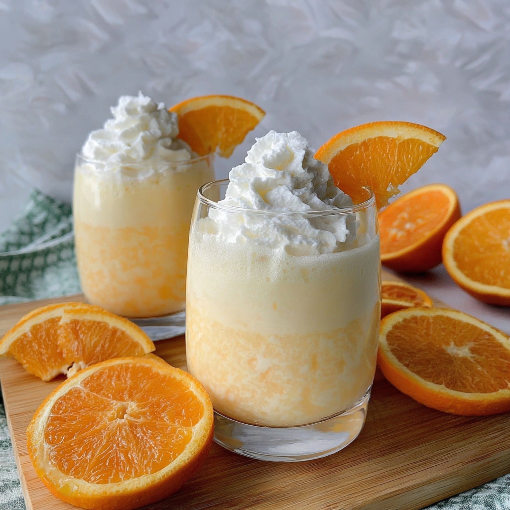 Creamy Orange Julius Recipe - Recipe Image