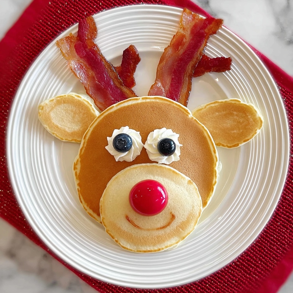 Reindeer Pancakes Recipe - Recipe Image