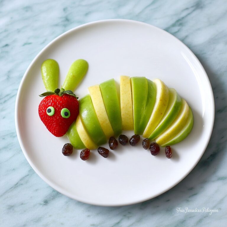 The Very Hungry Caterpillar Fruit Snack Recipe