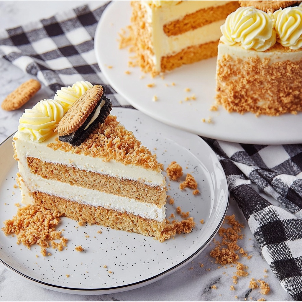 Oatmeal Cream Pie Cheesecake Recipe - Recipe Image