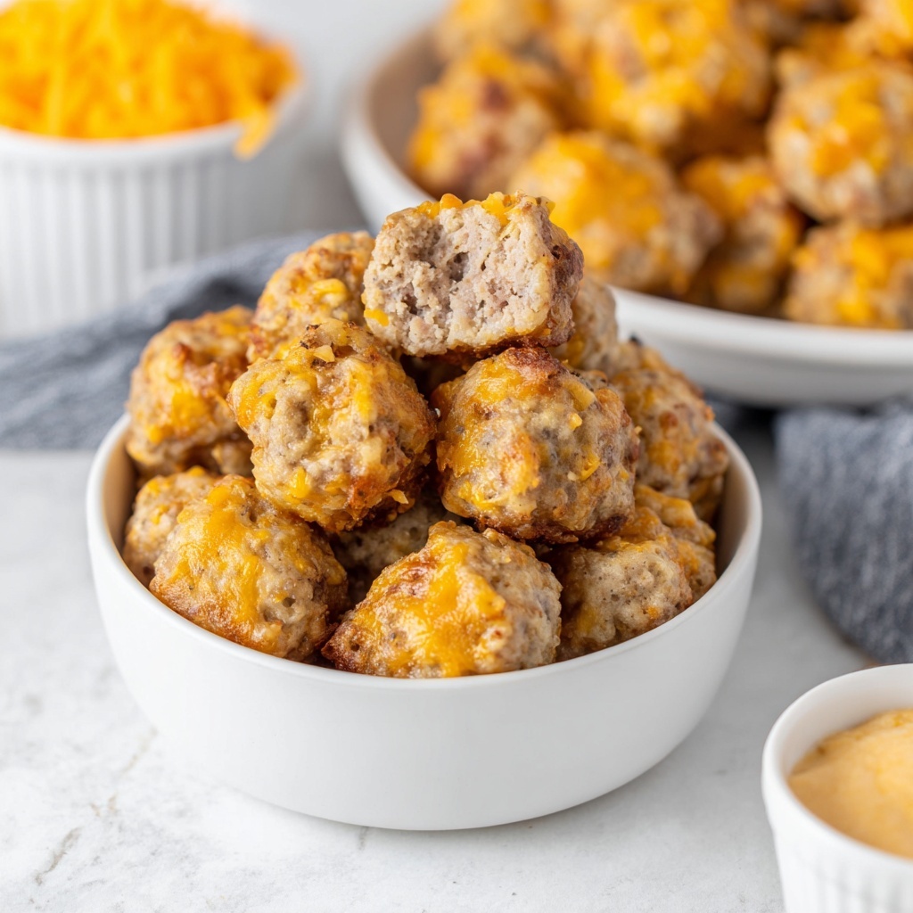 Cheddar Bay Sausage Balls Recipe - Recipe Image