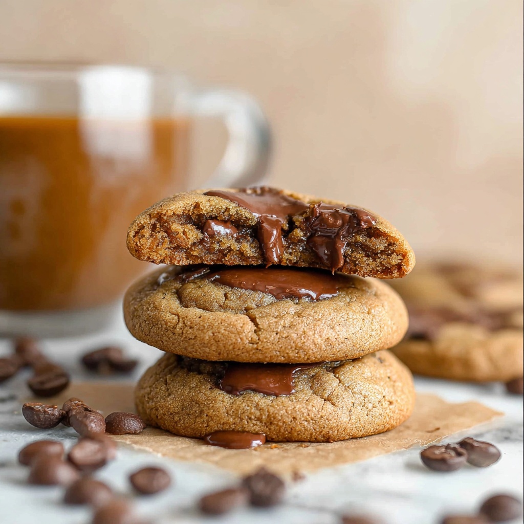 Coffee Cookies with Chocolate Chips Recipe - Recipe Image