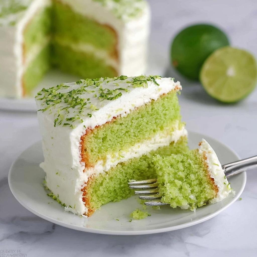 Lime Pudding Cake Recipe - Recipe Image