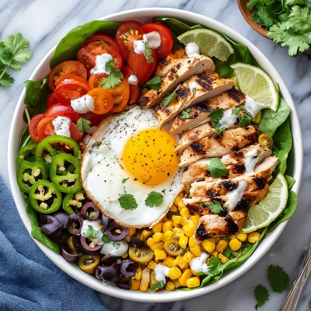 Tasty Chicken Fajita Salad Recipe - Recipe Image