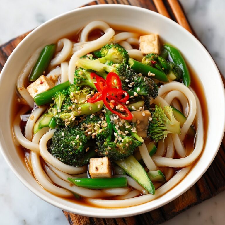 Stir-Fry Udon Noodles with Vegetables and Protein Recipe