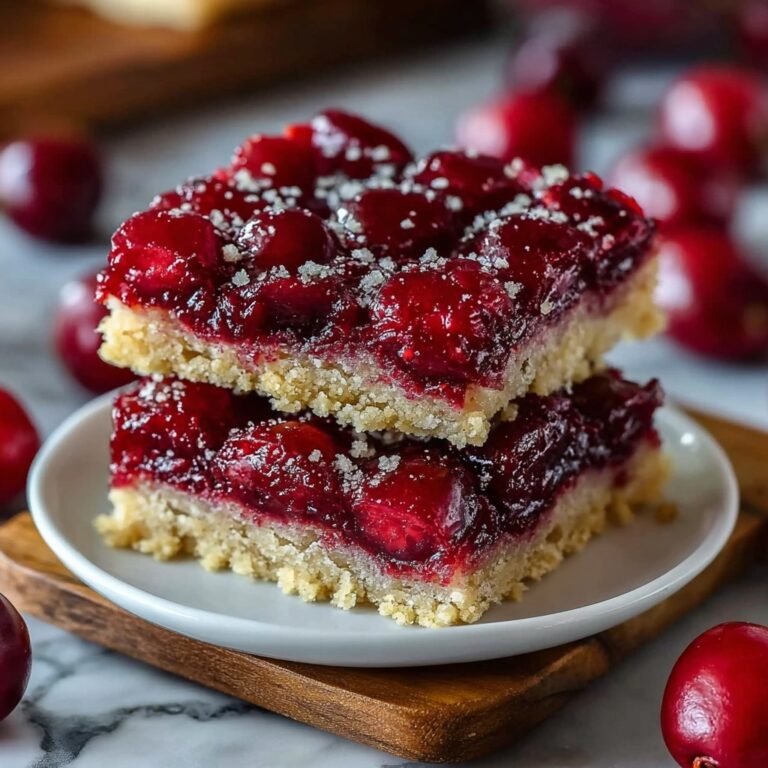 Irresistibly Easy Cherry Pie Bars Recipe
