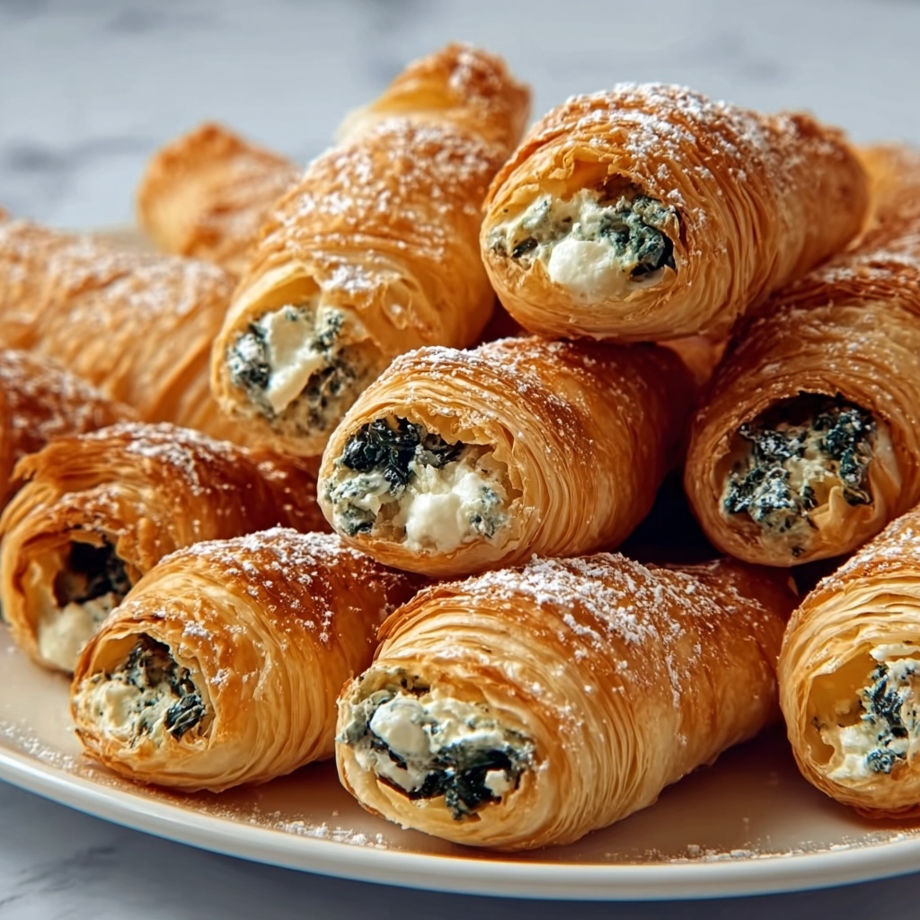 Irresistibly Cheesy Parmesan and Spinach Cheese Twists Recipe - Recipe Image