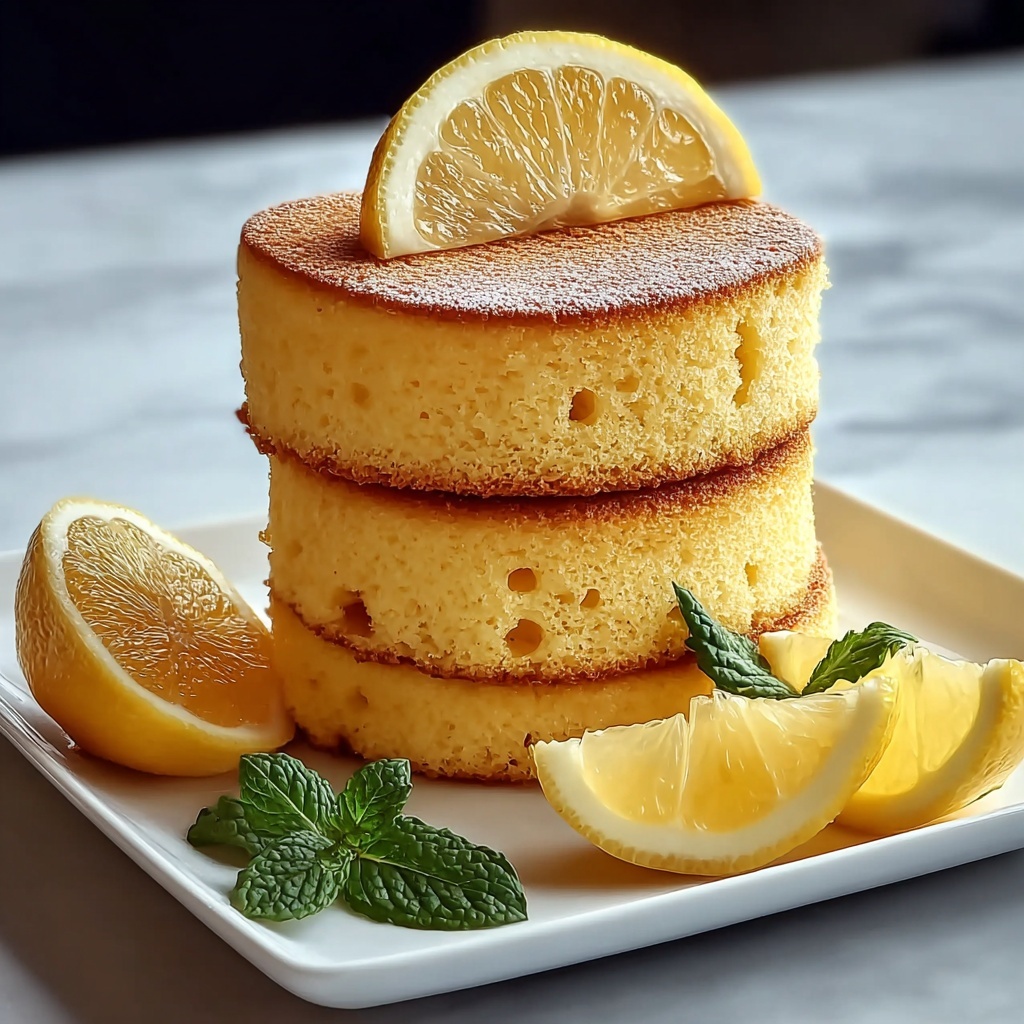 Meltingly Delicious Lemon Soufflé Cakes Recipe - Recipe Image