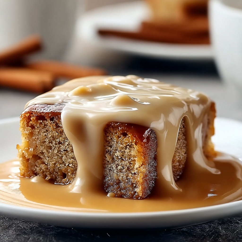 Irresistibly Moist Gingerbread Pudding Cake for Holiday Cheer Recipe - Recipe Image