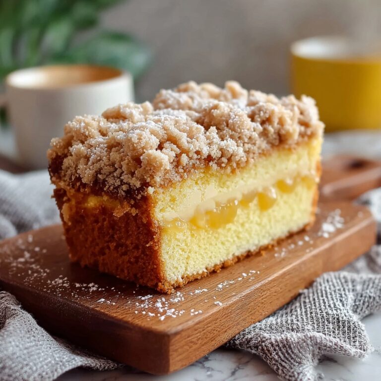 Vanilla Eggnog Bread with Crumb Topping Recipe