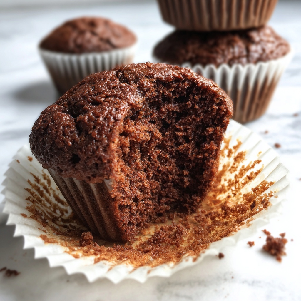 Big & Soft Gingerbread Muffins Recipe - Recipe Image