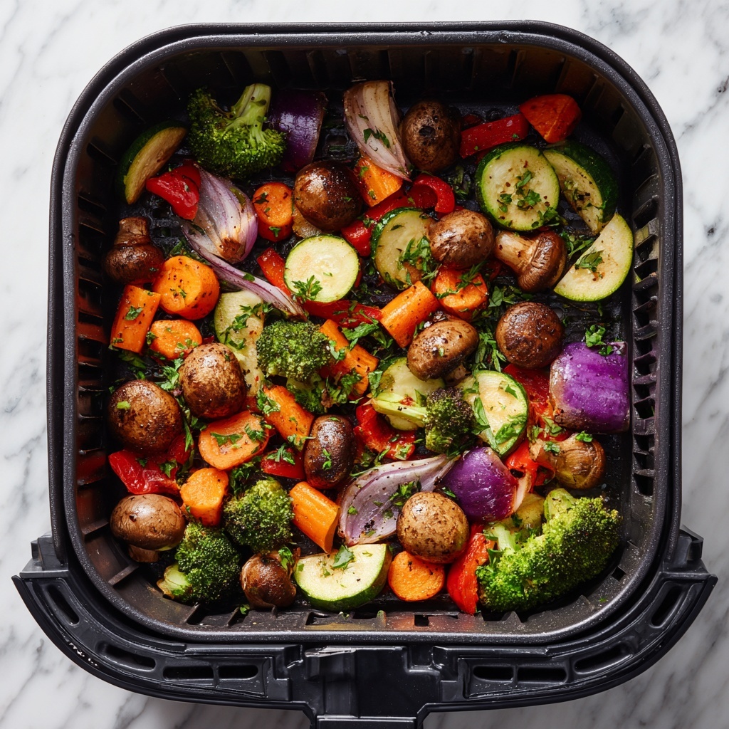 Air Fryer Vegetables with Parmesan Recipe - Recipe Image