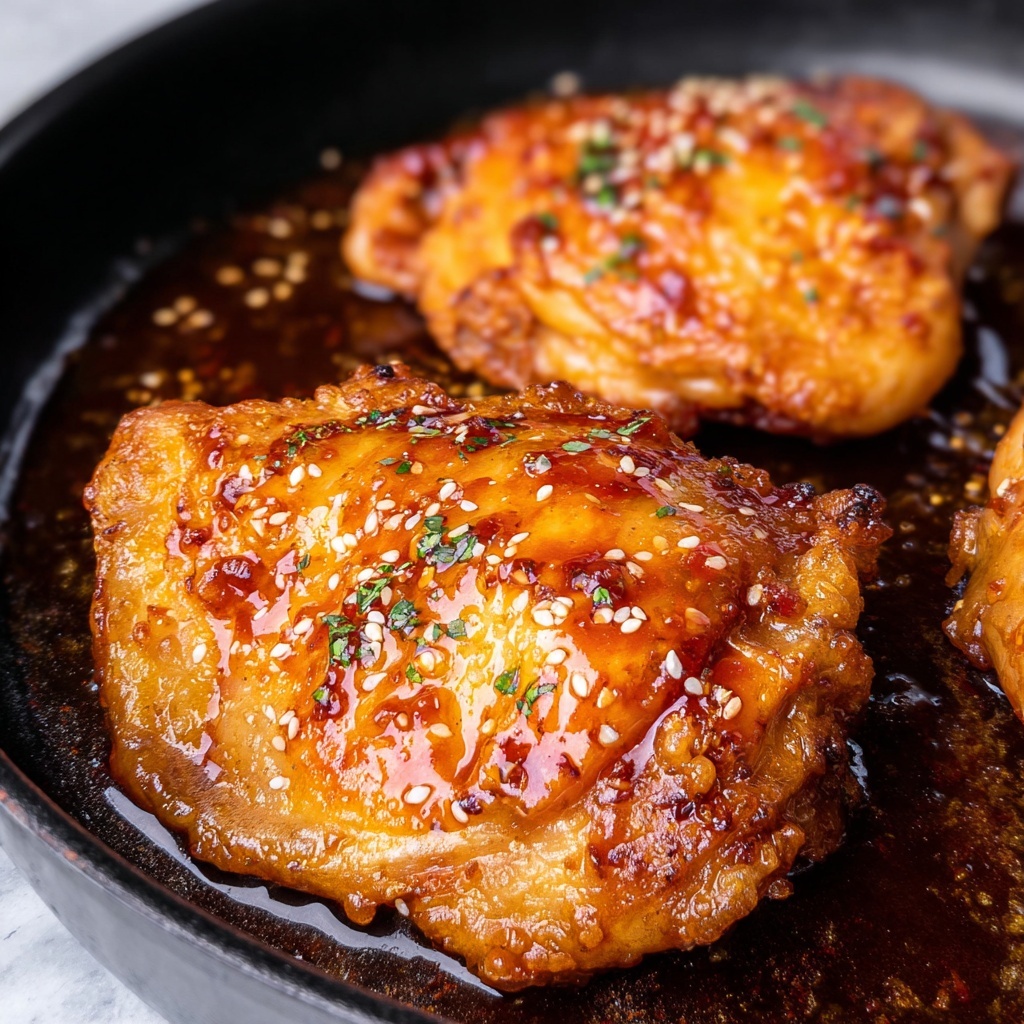 Honey Garlic Chicken Recipe - Recipe Image