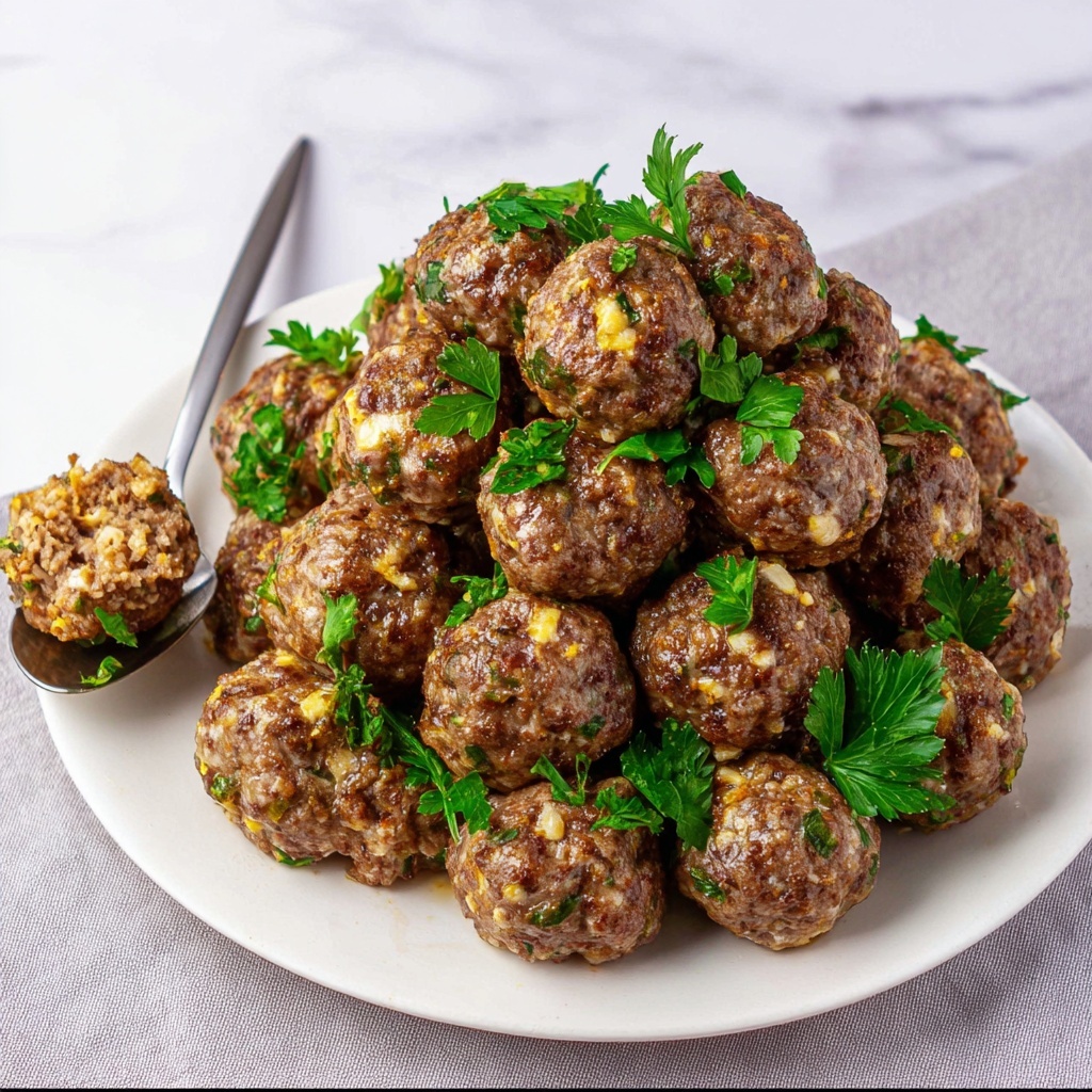 Homemade Meatballs Recipe - Recipe Image