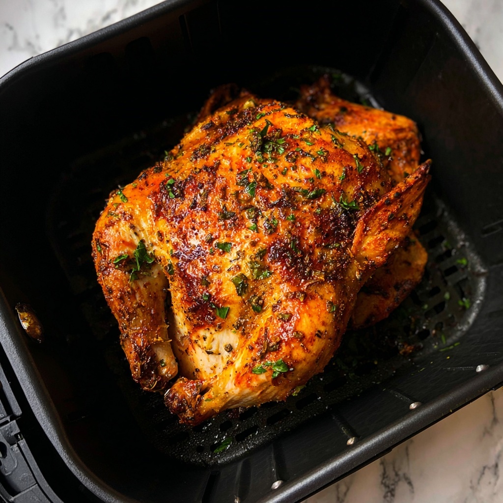 Air Fryer Herb-Butter Turkey Breast Recipe - Recipe Image