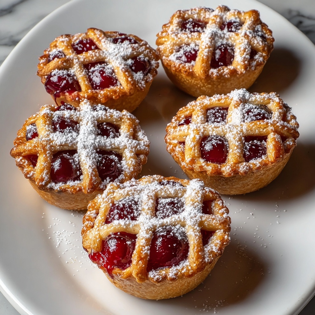 Cherry Pie Bites Recipe - Recipe Image
