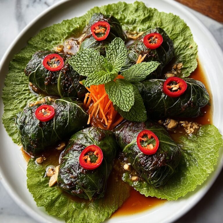 Thai Basil Beef Rolls Recipe