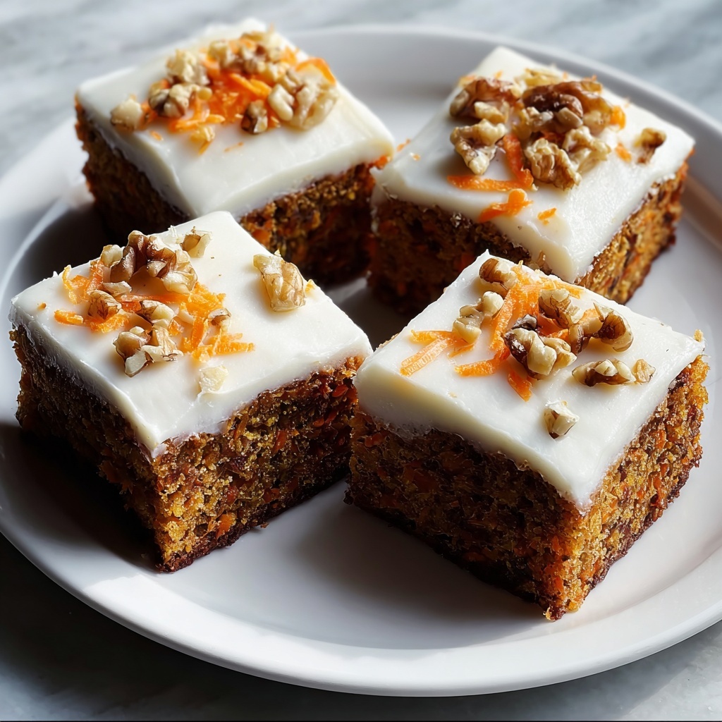 Carrot Cake Bars with Cream Cheese Frosting Recipe - Recipe Image
