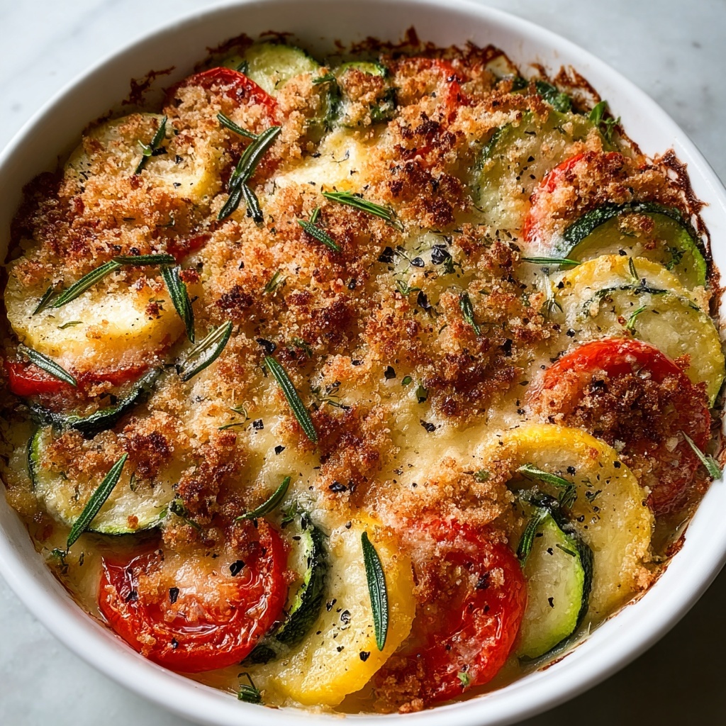 Tomato Zucchini Casserole Recipe - Recipe Image