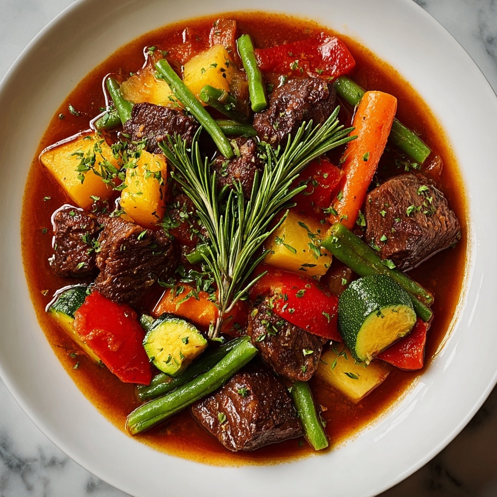 Summer Beef Stew Recipe - Recipe Image