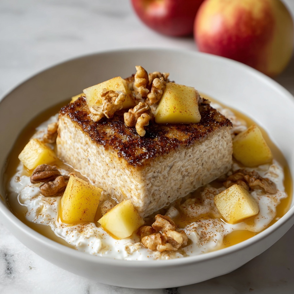 High-Protein Apple Cinnamon Cottage Cheese Bake Recipe - Recipe Image