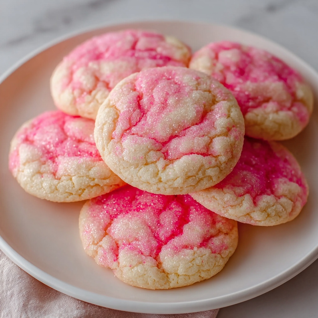 Crumbl Pink Sugar Cookies Recipe - Recipe Image