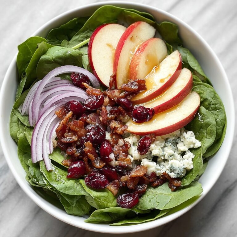 Christmas Cranberry Spinach Salad Recipe