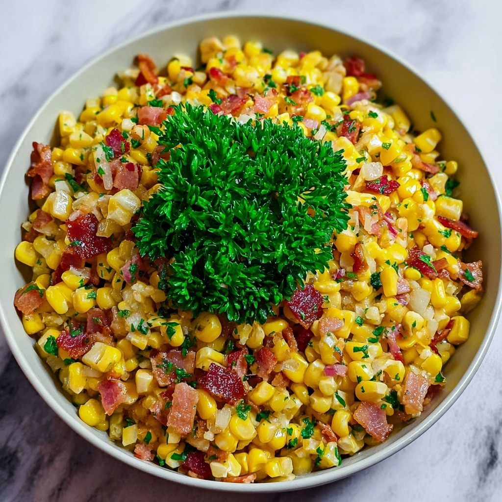 Fried Corn with Bacon Recipe - Recipe Image