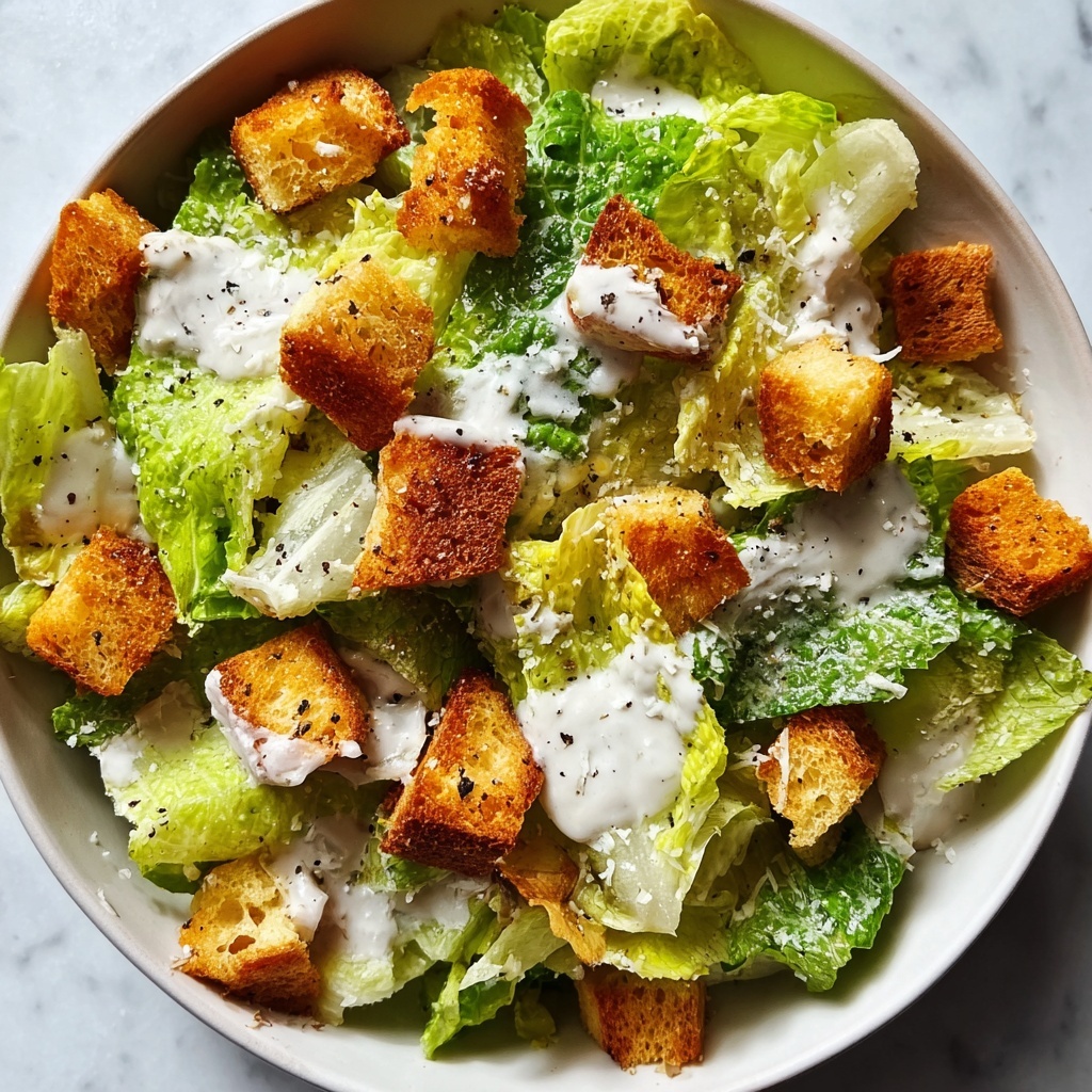 Creamy Greek Yogurt Caesar Dressing Recipe - Recipe Image