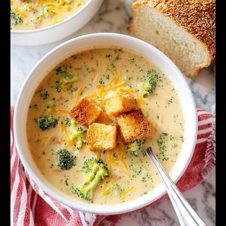 Instant Pot Broccoli Cheese Soup Recipe