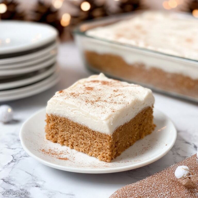 Gingerbread Cake with Cream Cheese Frosting Recipe