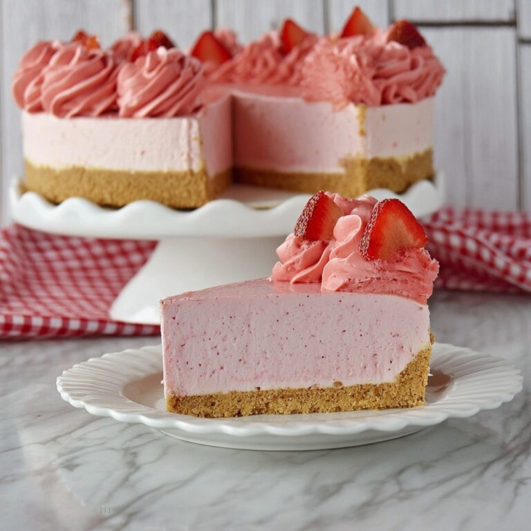 Strawberry Air Fryer Cheesecake Recipe