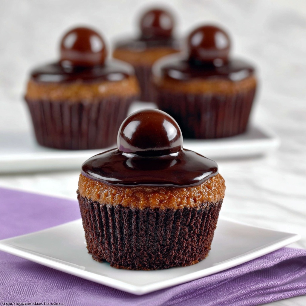 Mini Chocolate Cheesecake Recipe - Recipe Image