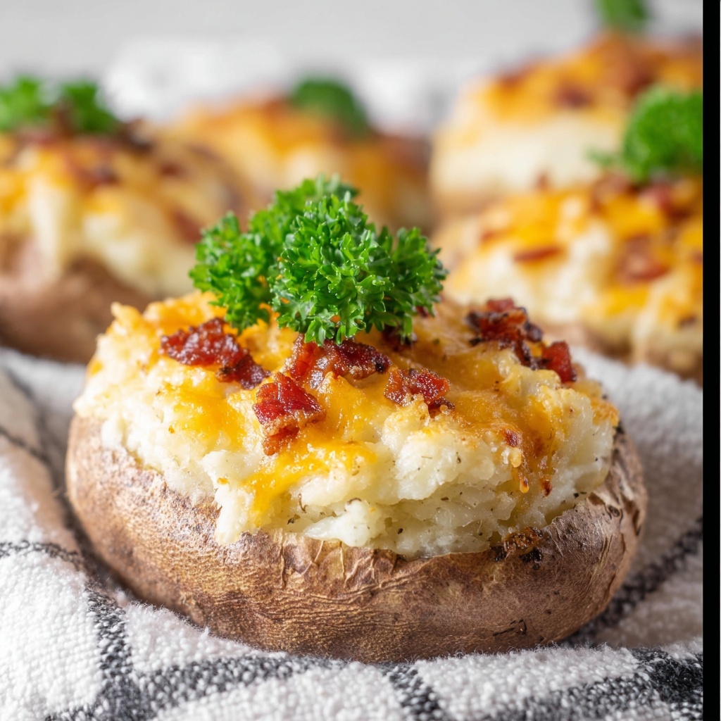 Twice Baked Potatoes Recipe - Recipe Image