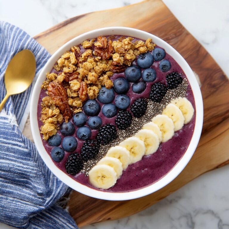 Blueberry Banana Smoothie Bowl Recipe