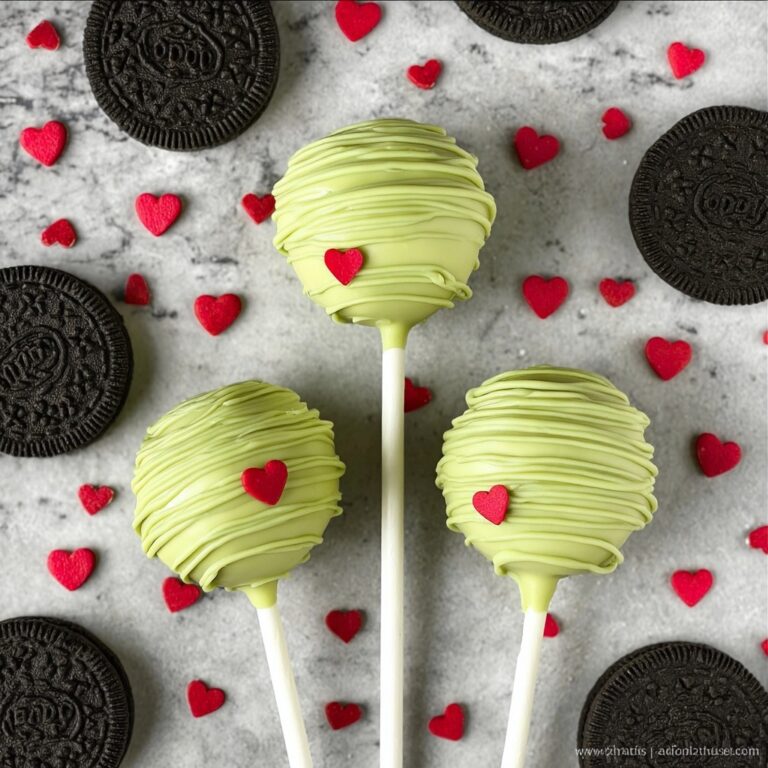 Grinch Oreo Pops Recipe