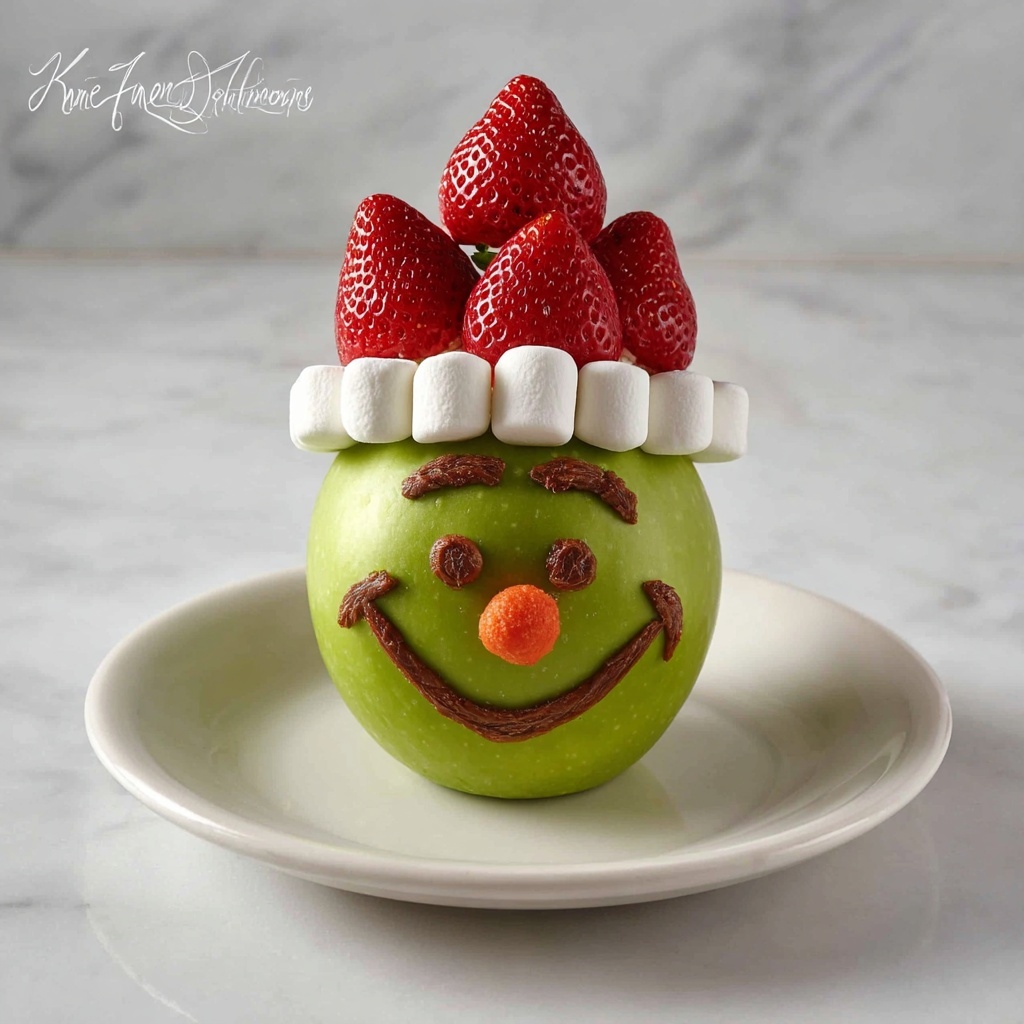 The Grinch Fruit Snack Recipe - Recipe Image
