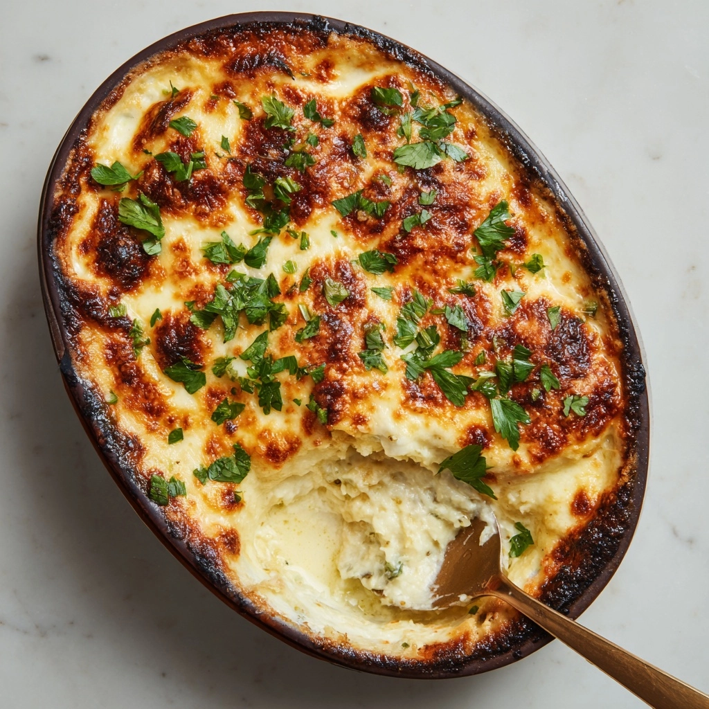 Roasted Cauliflower, Tomato, and Goat Cheese Casserole Recipe - Recipe Image