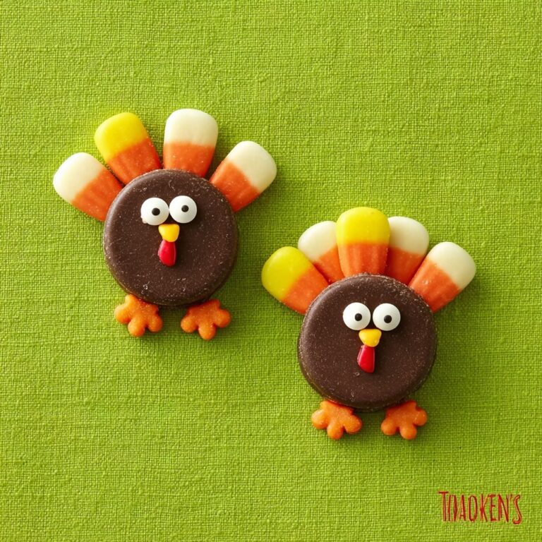 Turkey Donut Treats Recipe