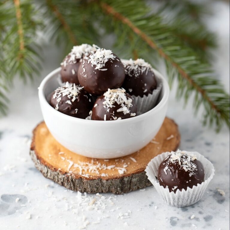 Chocolate Coconut Balls Recipe