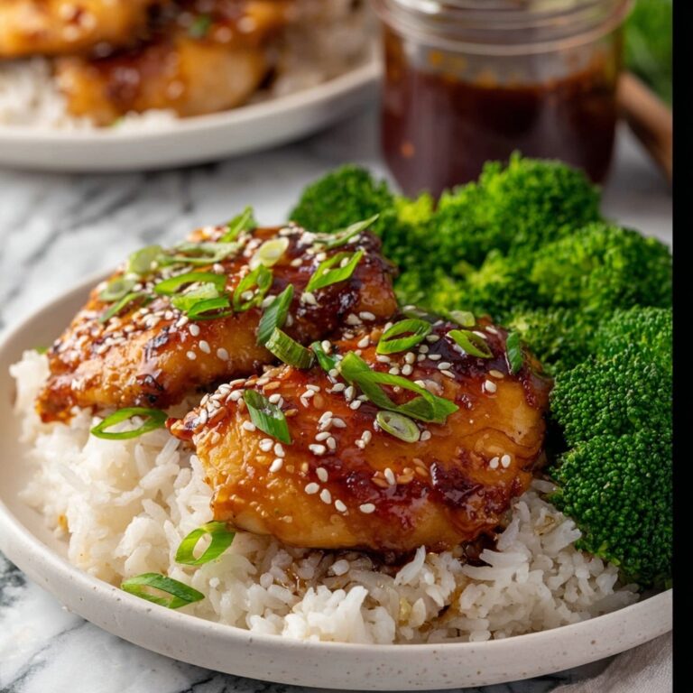Baked Teriyaki Chicken Thighs Recipe