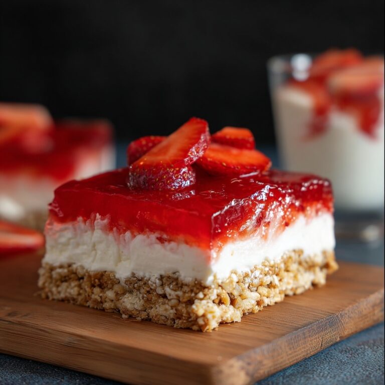 Strawberry Pretzel Salad Recipe