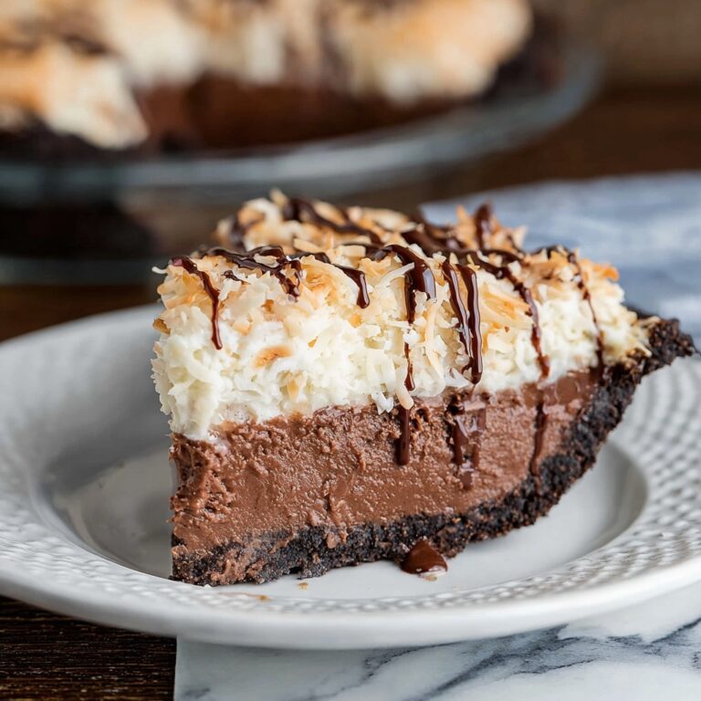 German Chocolate Pie Recipe