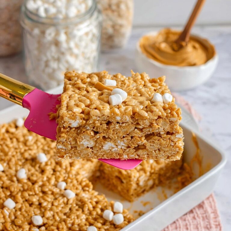 Peanut Butter Rice Krispie Treats Recipe