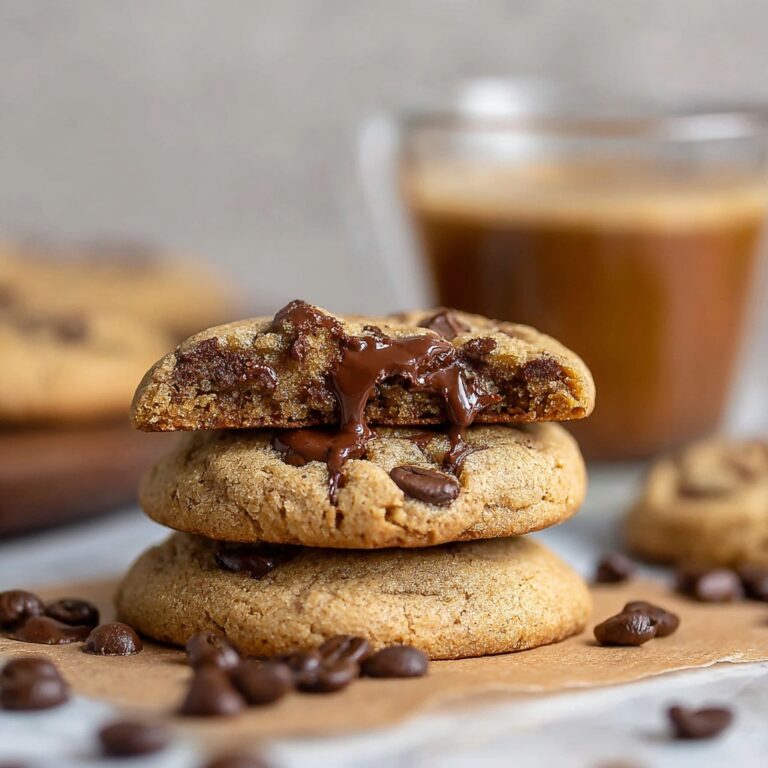 Coffee Cookies with Chocolate Chips Recipe