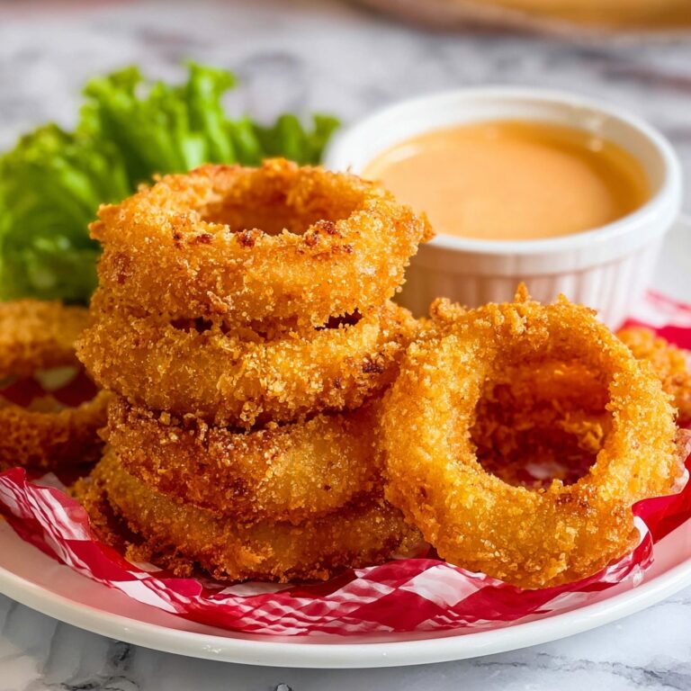 Extra Crispy Onion Rings Recipe